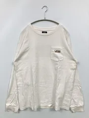 VANS バンズ Tシャツ/カットソー L ホワイト