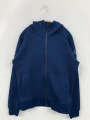 adidas アディダス パーカー ネイビー 無地 ワンポイント ブランドロゴ ジップアップ 長袖