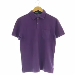 ポロ バイ ラルフローレン Polo by Ralph Lauren ポロシャツ 半袖 コットン S 紫 /NR ■OS ■FR