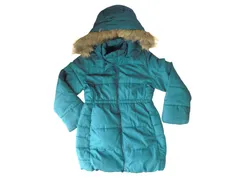 k03250505054　GAP KIDS　Sサイズ　緑×茶色　　アウター　ダウン,中綿ジャケット/コート　秋冬