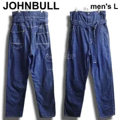 JOHNBULL　ジョンブル　11600　フォルドジーンズ　L相当　ハイウエスト　ルーズフィット　ペインター　ダークインディゴ　日本製　メンズ