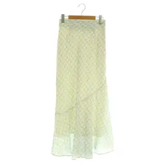 リリアンカラット LILLIAN CARAT 総柄 ロング マーメイドスカート フレア 1 マルチカラー /MY ■OS