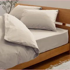 日本製 綿100% シーフィールド 布団カバー3点セット フィットシーツ 和式 シングル シングルロング クレイブラウン SB-504-N