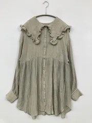 one after another NICE CLAUP ワンアフターアナザーナイスクラップ シャツ/ブラウス F グレー