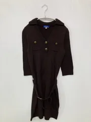 BURBERRY BLUE LABEL バーバリーブルーレーベル ワンピース 38 ブラウン