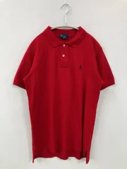 Polo by Ralph Lauren ポロバイラルフローレン ポロシャツ XL(18-20) レッド