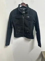 アrabiaヴィンテージ THE NORTH FACE ザノースフェイス ブラック スティッチ レディース ジャケット XS