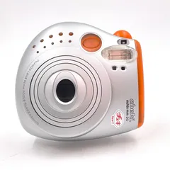 【全額返金保証】【最速発送】FUJIFILM instax mini 20 「チェキ」[オレンジ] 美品 動作確認済