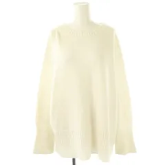 スピック&スパン Spick&Span 23SS バルキーヤーンロングリブプルオーバー ニット セーター オフホワイト /DO ■OS