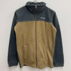 Columbia フリースジャケット バイカラー グレー/ベージュ【ボーイズL】