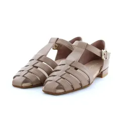 新品 HIMIKO/ヒミコ/ソフトスクエアトゥグルカシューズ/651501ベージュ235