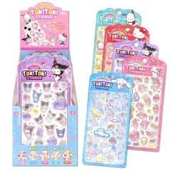 サンリオ Tok Tok 立体ステッカー 5種 ボンボン ドロップ