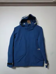 THE NORTH FACE ザ・ノース・フェイス ブルー 起毛 ウィンドブレーカー WHO ジャケット サイズ 90 オーバーサイズ 秋冬用