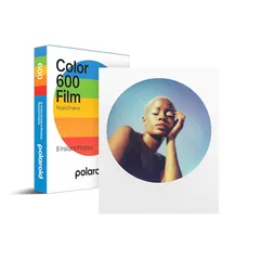 Polaroid(ポラロイド) インスタントフィルム Color film for 600 ? Round Frame カラーフィルム 8枚入り フレームカラー (6021) 1