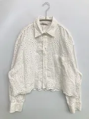 ZARA ザラ シャツ/ブラウス M ホワイト