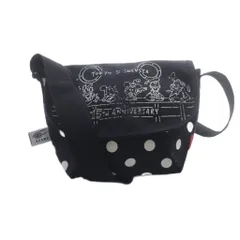 マンハッタンポーテージ Manhattan Portage Disney SEA 15th Anniversary メッセンジャーバッグ ドット 水玉 黒