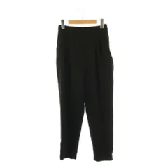 ロートレアモン LAUTREAMONT ブラック タックパンツ テーパード 36 黒 /NR ■OS
