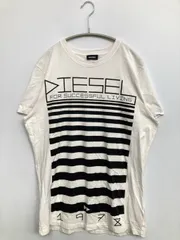 DIESEL ディーゼル Tシャツ/カットソー M ホワイト