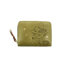 新品 [Moomin] 【公式】 ムーミン 二つ折り財布 2つおり お財布 本革 レザー 牛革 STANDARD スタンダード No.82012