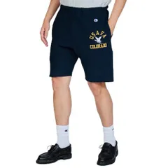 新品 ハーフパンツ 綿100％ cotton USA ガーメントウォッシュ 9.4oz リブ編み グラフィックプリント リバースウィーブ(R) ショーツ REVERSE WEAVE(R) C3-B504-370-L