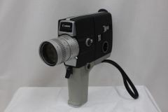 ジャンク品】キヤノン Canon 8ミリカメラ SUPER 8 ケース付き - メルカリ