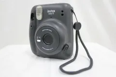 【返品保証】 フジフィルム Fujifilm instax mini11 ブラック 60mm インスタントカメラ チェキ  e6615