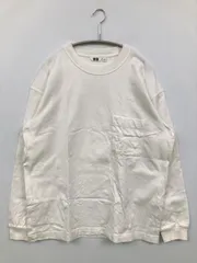 UNIQLO U ユニクロユー Tシャツ/カットソー L ホワイト