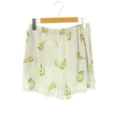 ジェラートピケ gelato pique 24SS フルーツ柄ショートパンツ ルームウェア 部屋着 パジャマ ナイトウエア F ミント色 PWCP242259 /NR ■OS