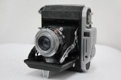 小西六 Konica Pearl Ⅲ 蛇腹カメラ 専用ケース・フード付き 現状品