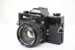 希少ブラック MINOLTA SRT101 広角〜望遠レンズ3本セット 動作OK
