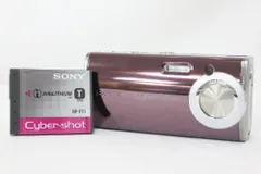 【美品 返品保証】 ソニー SONY Cyber-shot DSC-L1 ワインレッド 3x バッテリー付き コンパクトデジタルカメラ  M1763のサムネイル