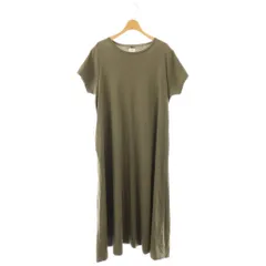アーバンリサーチ ドアーズ URBAN RESEARCH DOORS 23SS Aラインフレアカットワンピース M カーキ /ES ■OS