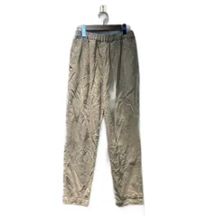 アーバンリサーチ ドアーズ URBAN RESEARCH DOORS 24SS リネン混テーパードイージーパンツ ストレート M 緑 グリーン ■FY