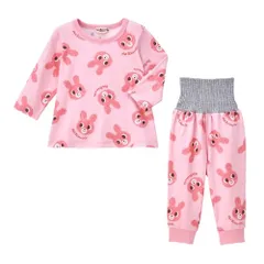 新品 [MIKIHOUSE HOT BISCUITS] [ミキハウス ホットビスケッツ] パジャマ 男の子 女の子 ベビー 子供服 ピンク 110cm 70-7331-142