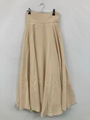 Louere ルエレ ロングスカート M ベージュ