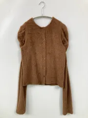 カーディガン/ボレロ F ブラウン