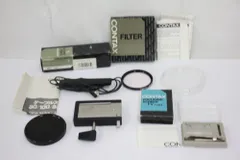 【返品保証】 【5点まとめ】【元箱付き】コンタックス Contax フォーカシングスクリーン FV フィルター 55mm 1A MC など アクセサリー  e2862