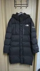 THE NORTH FACE ザノースフェイス ブラック ダウンジャケット ロング丈