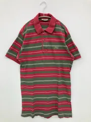 LACOSTE ラコステ ポロシャツ S レッド