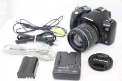 [Return Guarantee] Olympus E-520 Digital SLR Camera with Zuiko 14-42mm F3.5-5.6 Lens, Battery, and Charger (e2142)