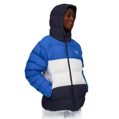 新品 69116213_シンセティック フーデッド パッファー ジャケット_マウンテン ブルー_150