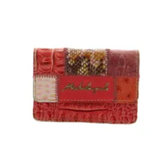 ミケランジェロ MICHELANGLEO カードケース パッチワーク マルチカラー /MI ■OS