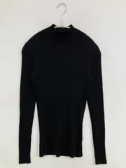 URBAN RESEARCH アーバンリサーチ ニット/セーター Free ブラック ナイロン ウール・ニット 無地 長袖 タートルネック/ハイネック