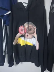 acme de la vie アクメドラビ ドーナッツ ブラック Tシャツ WHO