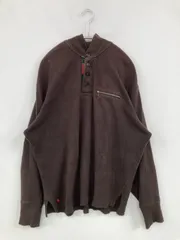 Polo by Ralph Lauren ポロバイラルフローレン その他トップス M ブラウン コットン 無地 ワンポイント ミドル丈