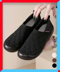 新品 スリッポンシューズ レディース 軽量 散歩スニーカー 通勤通学 シューズ 疲れないシューズ【送料無料】