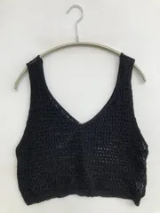 ROPE PICNIC ロペピクニック ベスト ブラック 無地