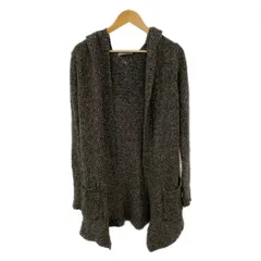 theory luxe(セオリーリュクス) カーディガン サイズ38 M レディース美品  - 03-0303774 グレー×マルチ フードニット