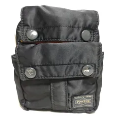 PORTER×BEAMS ポーター ビームス ウエストポーチ 黒 吉田カバン ベルトポーチ