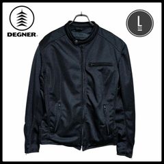 美品 デグナー テキスタイル メッシュ ジャケット ライディング ツーリング L 黒 2023年製 モデル プロテクター付